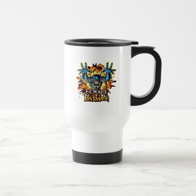 Taza De Viaje Batman | Cuidado con Batman (Derecha)
