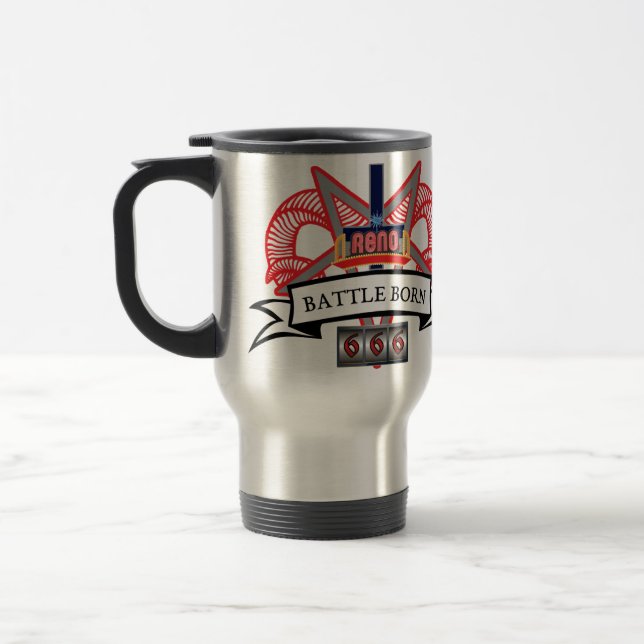 Taza De Viaje BBS - Norte de Nevada - Mug térmico (Izquierda)