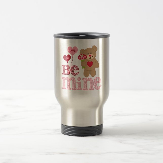 Taza De Viaje Be Mine Valentine Teddy (Centro)