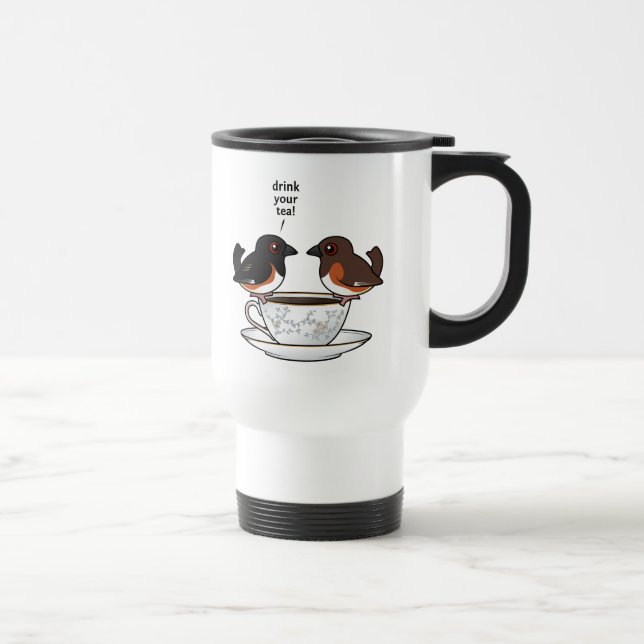 Taza De Viaje ¡Beba su té! (Derecha)