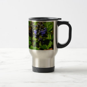 Taza De Viaje Bee de abejas moradas y abeja de burbujas