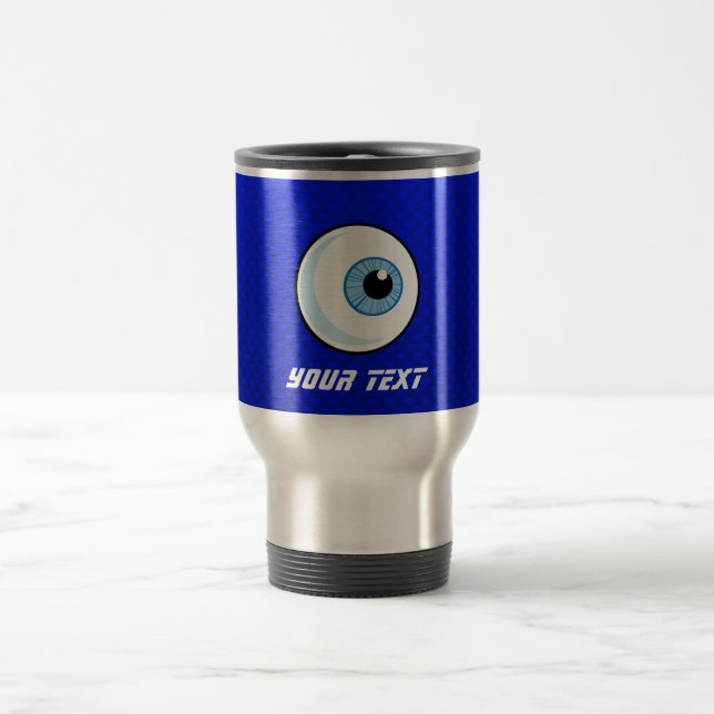 Taza De Viaje Béisbol azul (Centro)