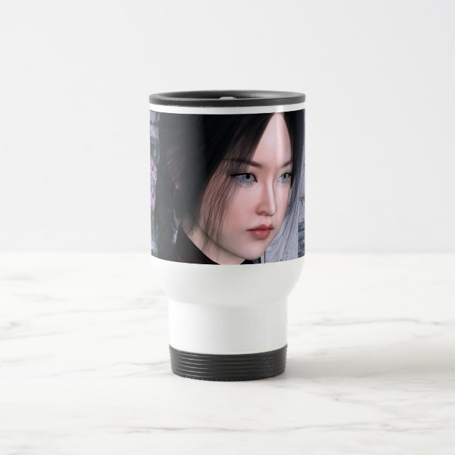 Taza De Viaje Belleza asiática (Centro)