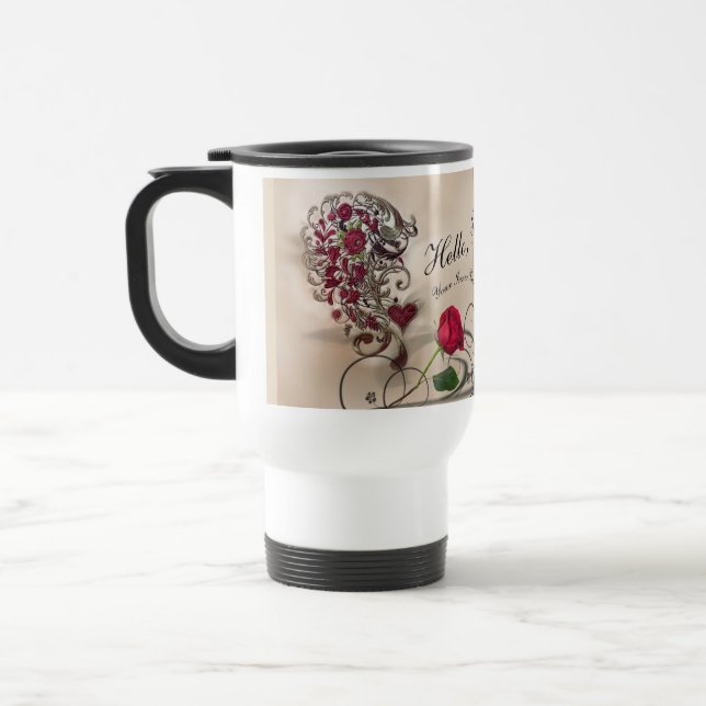 Taza De Viaje Belleza interna magnífica (Izquierda)