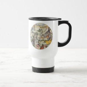Taza De Viaje Belleza victoriana de baño Kraken surrealismo vint