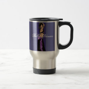 Taza De Viaje bellydancer2, bailarina de la danza del vientre