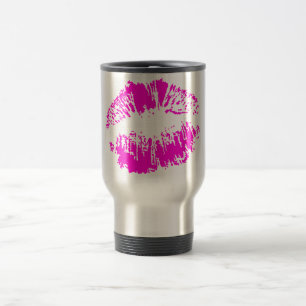 Taza De Viaje Beso de neón