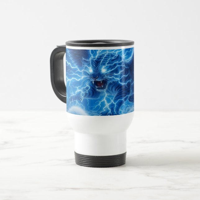 Taza De Viaje Bestia Tiger (Anverso izquierdo)