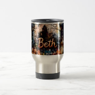Taza De Viaje BETH ~ Halloween ~