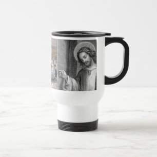 Taza De Viaje Biblia Jesús inspiracional Fe Esperanza Amor