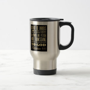 Taza De Viaje Biblia Scriptural cristiana - 4:6 de los