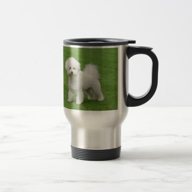 Taza De Viaje Bichon Frise (Derecha)