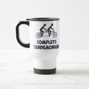 Taza De Viaje Bici en tándem Tandemonium completo
