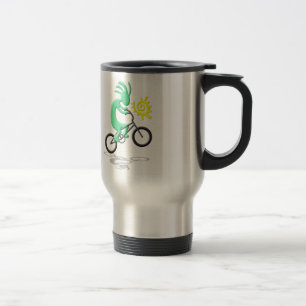 Taza De Viaje Bicicleta de Kokopelli