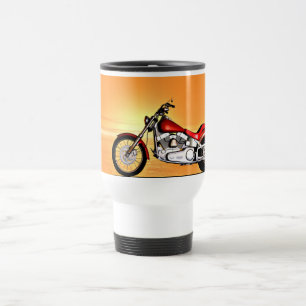 Taza De Viaje bicicleta de Sunset