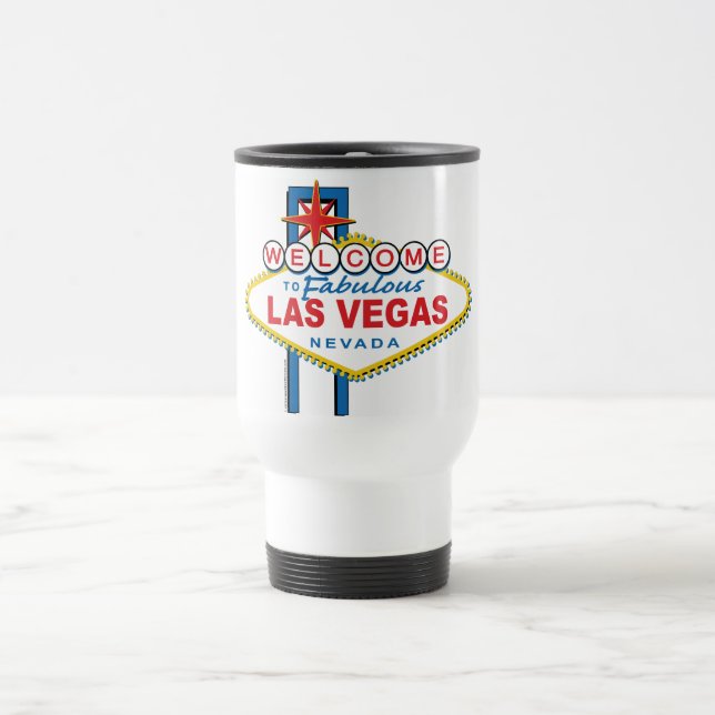 Taza De Viaje Bienvenido a Las Vegas
