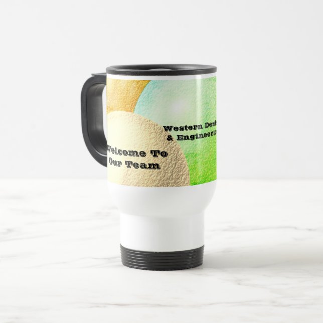 Taza De Viaje Bienvenidos A Nuestra Apreciación De Empleados De  (Anverso izquierdo)