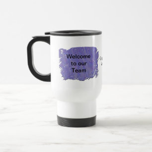 Taza De Viaje Bienvenidos a nuestro equipo Resumen de nuevo empl