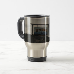Taza De Viaje Bienvenidos a Wyoming Travel Mug