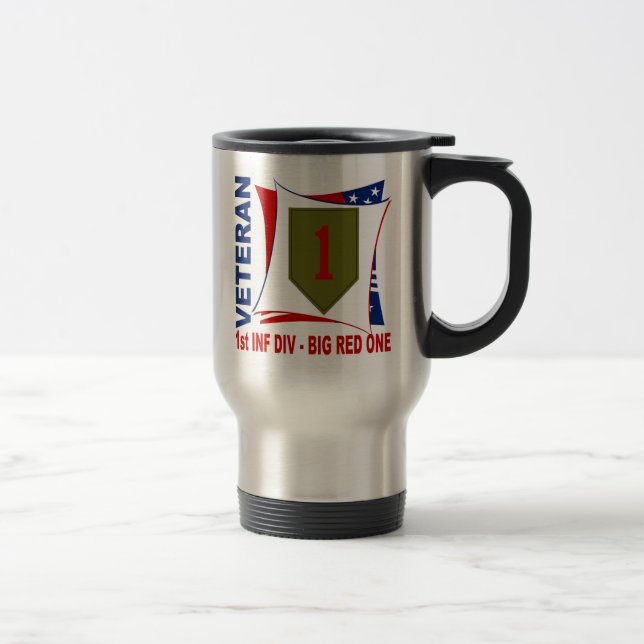 Taza De Viaje Big Red One Vet (Derecha)