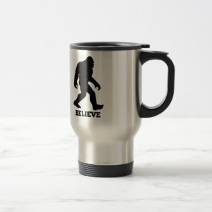 Taza De Viaje Bigfoot BELIEVE Sasquatch