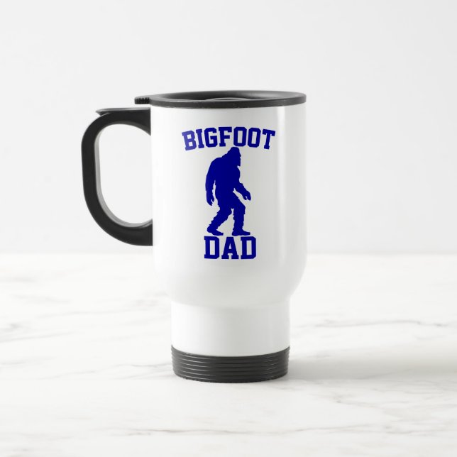 Taza De Viaje Bigfoot Dad (Izquierda)