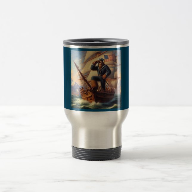 Taza De Viaje Bigfoot Sailor (Centro)