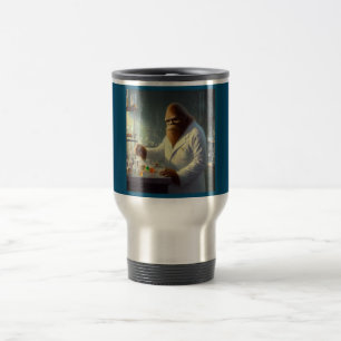 Taza De Viaje Bigfoot Scientist