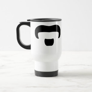 Taza De Viaje Bigote del eje de balancín