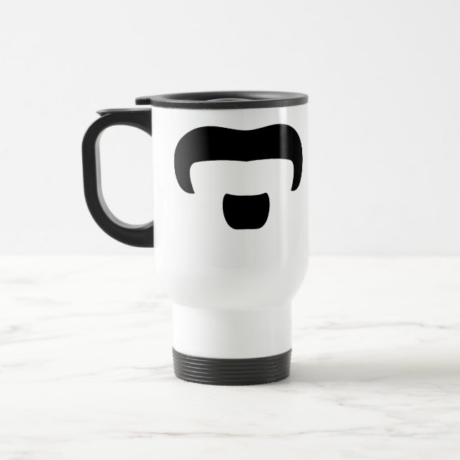 Taza De Viaje Bigote del eje de balancín (Izquierda)