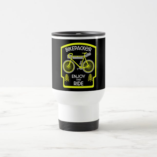 Taza De Viaje Bikeparo | Mochila | Touring | Camping (Centro)