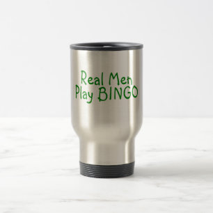 Taza De Viaje Bingo real 2 del juego de los hombres