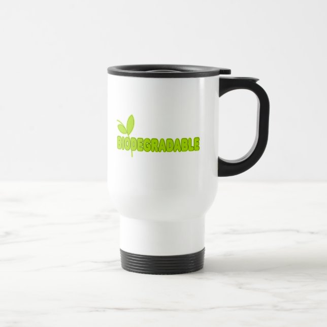 Taza De Viaje Biodegradable (Derecha)