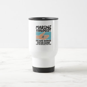 Taza De Viaje Biólogo Marino Biología Marina