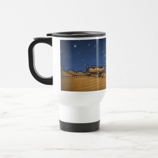 Taza De Viaje BiPlane (Izquierda)