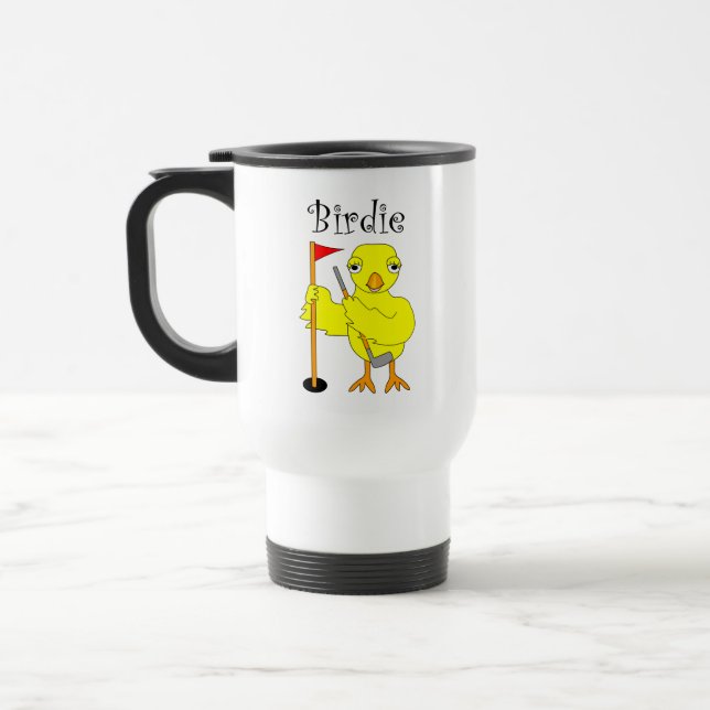 Taza De Viaje Birdie Golfer Chick (Izquierda)