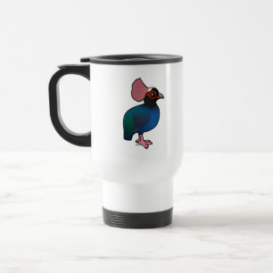 Taza De Viaje Birdorable Crested la perdiz