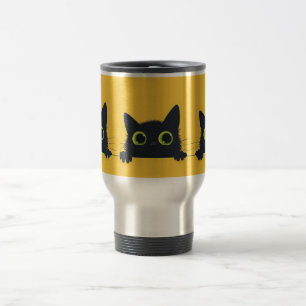 Taza de viaje Black Cat