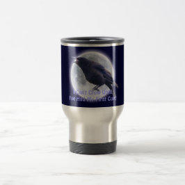 Taza De Viaje BLACK CROW & Full Moon Halloween