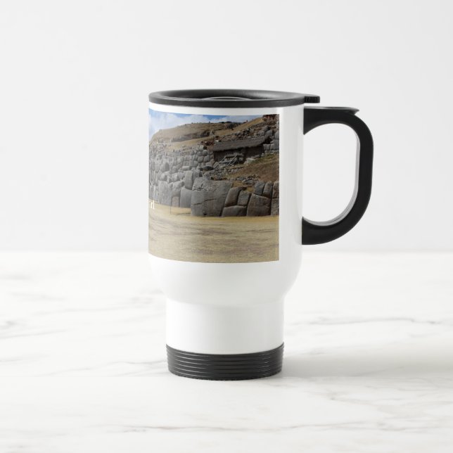 Taza De Viaje Blanco viaje de 444 ml/taza del viajero (Derecha)