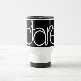 Taza De Viaje Blanco y claro Mug de viaje