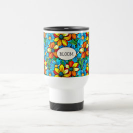 Taza De Viaje Bloom Botanical 