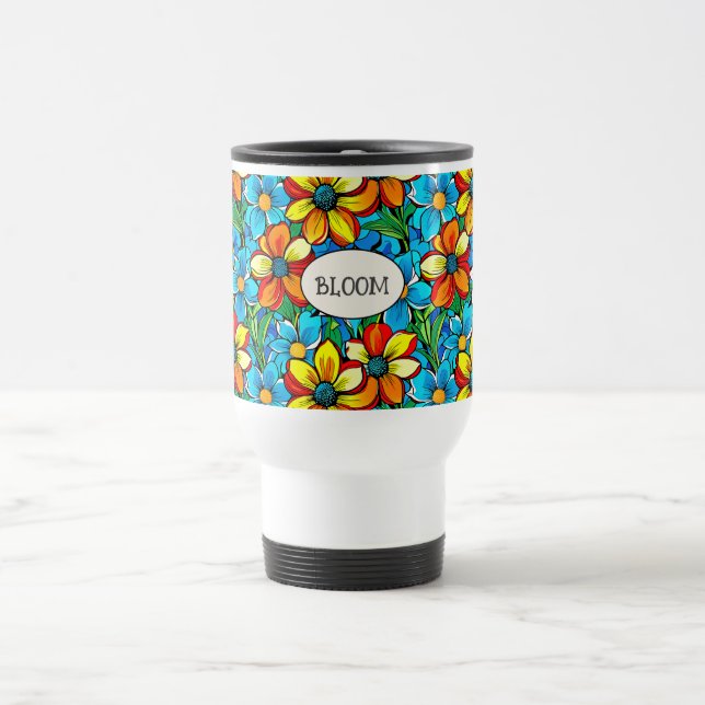 Taza De Viaje Bloom Botanical  (Centro)