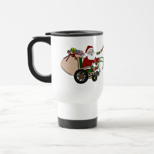 Taza De Viaje Bloque de viajes - silla de ruedas Santa