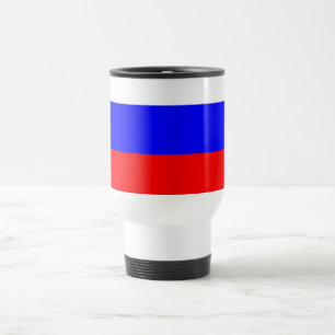 Taza De Viaje Bloqueo de viajes con bandera de Rusia