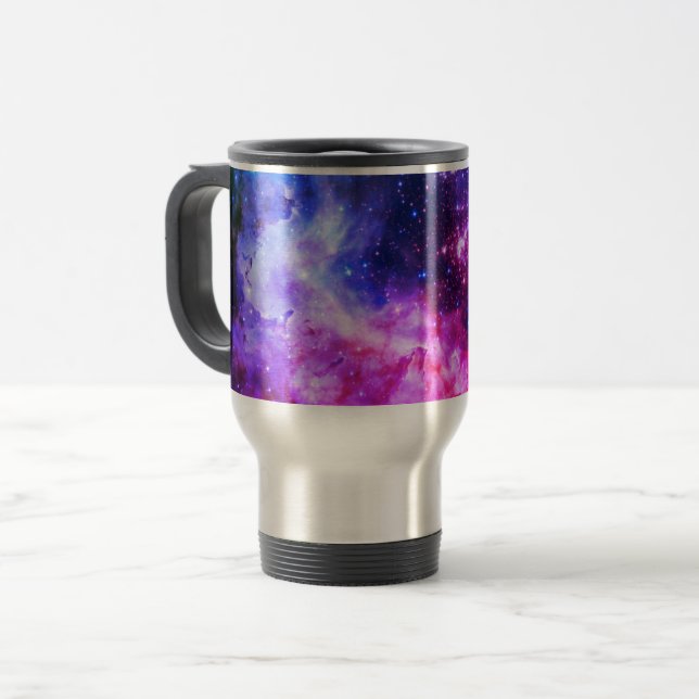 Taza De Viaje Bloqueo de viajes espacial/galaxia (Anverso izquierdo)