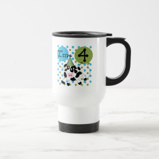 Taza De Viaje Blue Cow camisetas de cumpleaños y regalos
