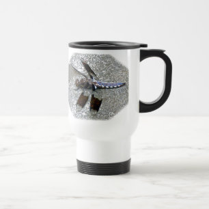 Taza De Viaje Blue Dragonfly Travel Mug