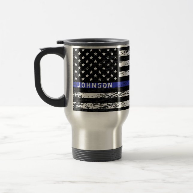 Taza De Viaje Blue Line fino (Izquierda)