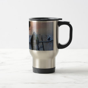 Taza De Viaje Bluegill al atardecer Lago Arrowhead